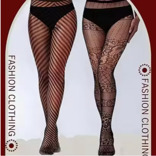 Seamless Leggings Lace Fashion Sexy Party Halloween Hollowing Silk Fishnet Stocking Tights