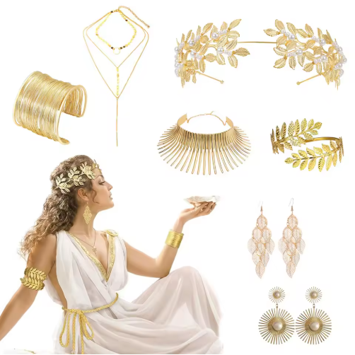 70s Disco Accessories for Party Halloween Cosplay Costume Accessory Set for Women