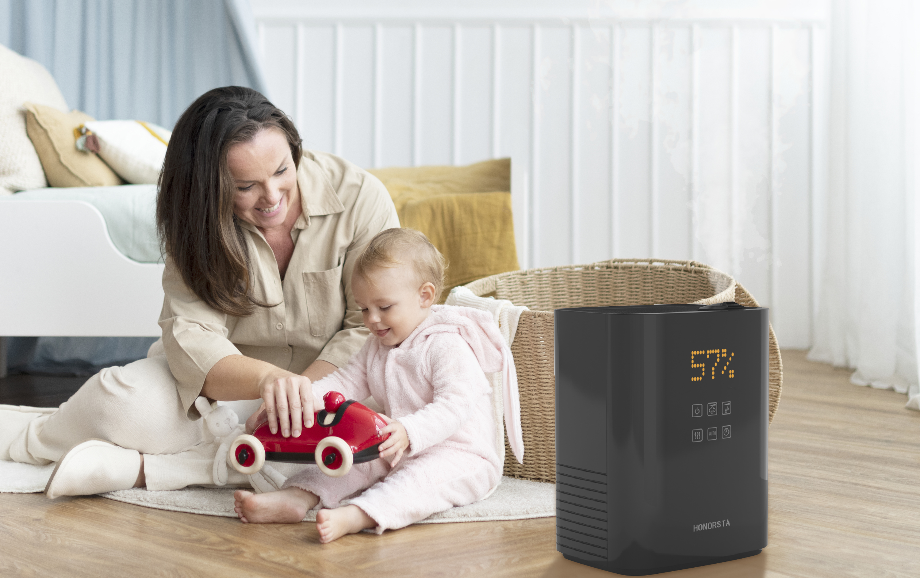 Top Filling Cool & Warm Mist Humidifier SH8810