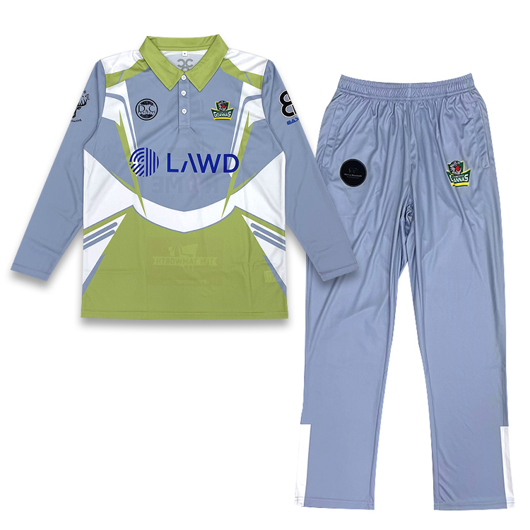 Long Sleeve Cricket Suits Club Cricket Uniform