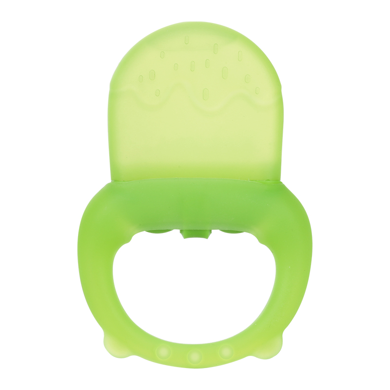 Bpa Free Unique Design Transparent Sensory Ice Cream Freezable Silicone Baby Water Filled Teether