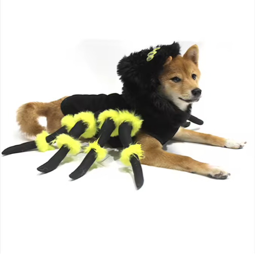 Dog Cat Pet Spider Transformation Costume Cosplay Dog Halloween Funny Dog Clothing Costumes