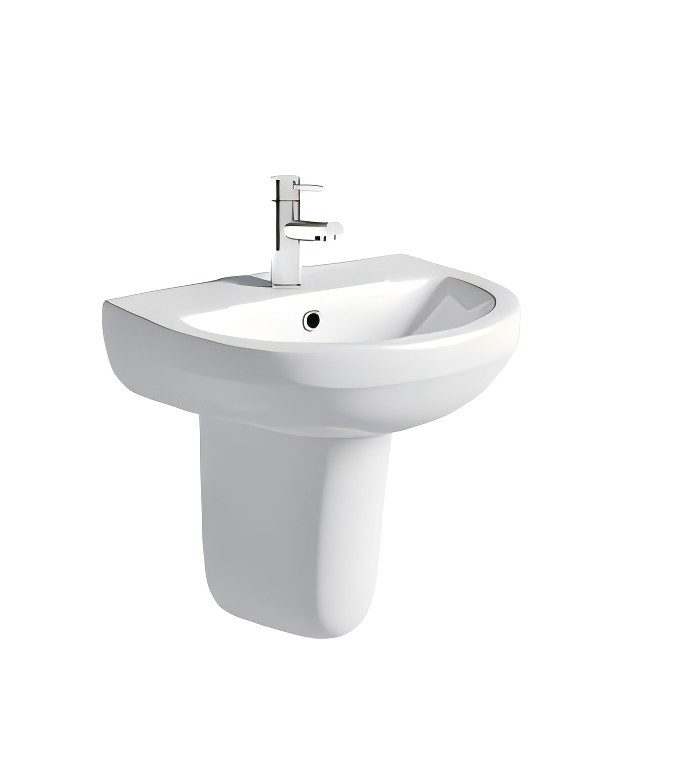 Half Pedestal Wash Basin