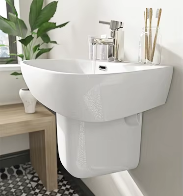 Half Pedestal Wash Basin