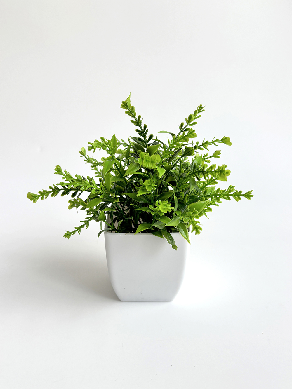 Faux greenery