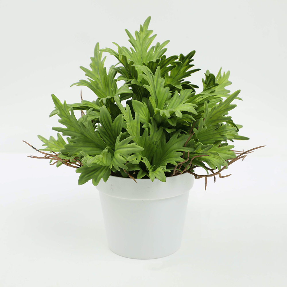 Faux greenery