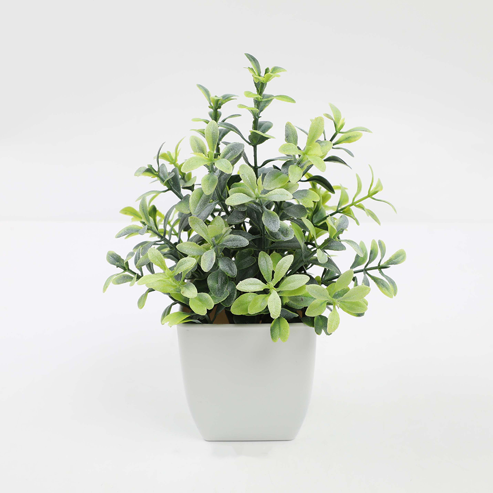 Faux greenery