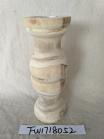Wooden candlestick