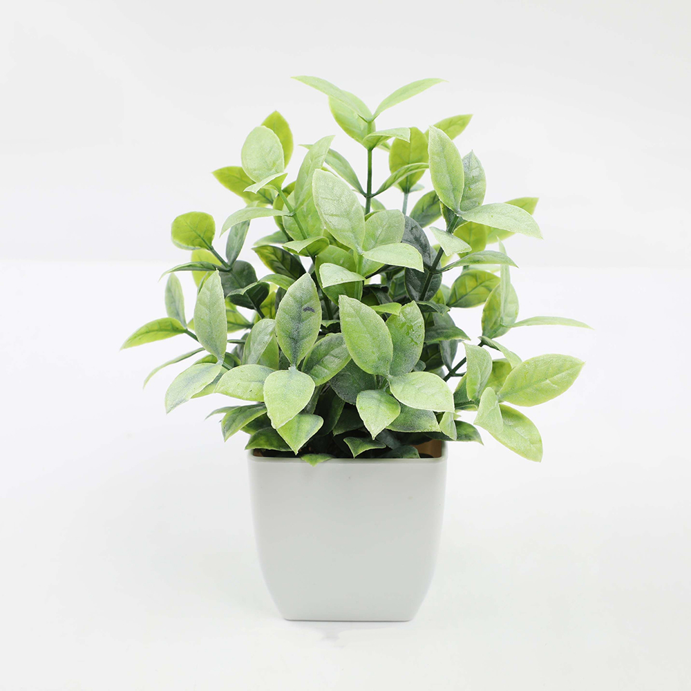 Faux greenery