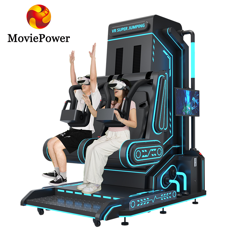 9D VR 2 Seater VR Machine Airbus Flight Simulator Video Games VR Game Machine