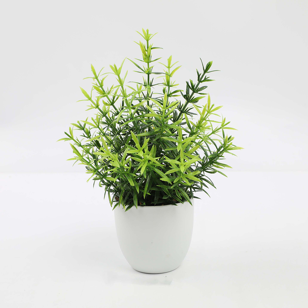 Faux greenery