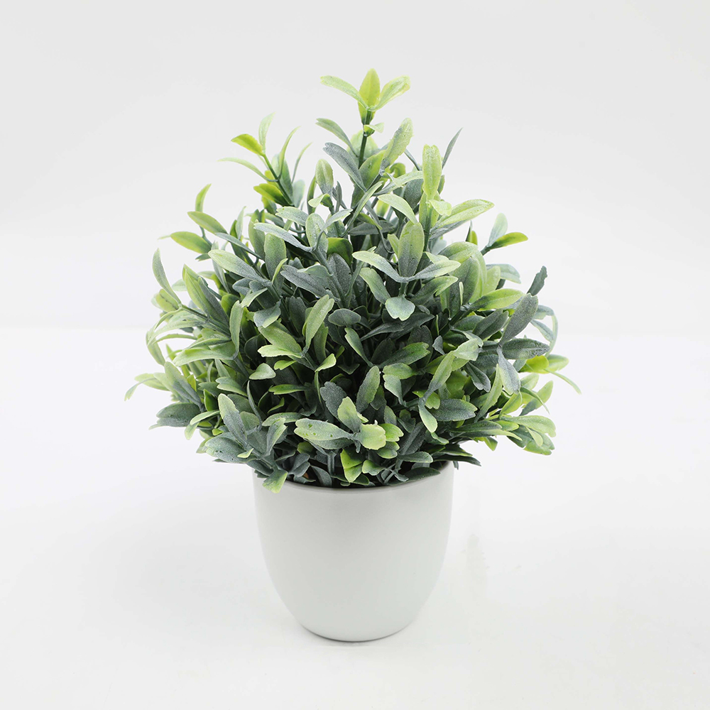 Faux greenery
