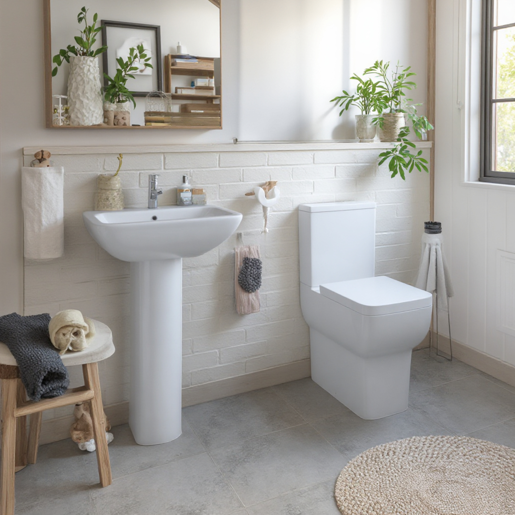 Comfort Height Rimless comfort open back close coupled toile