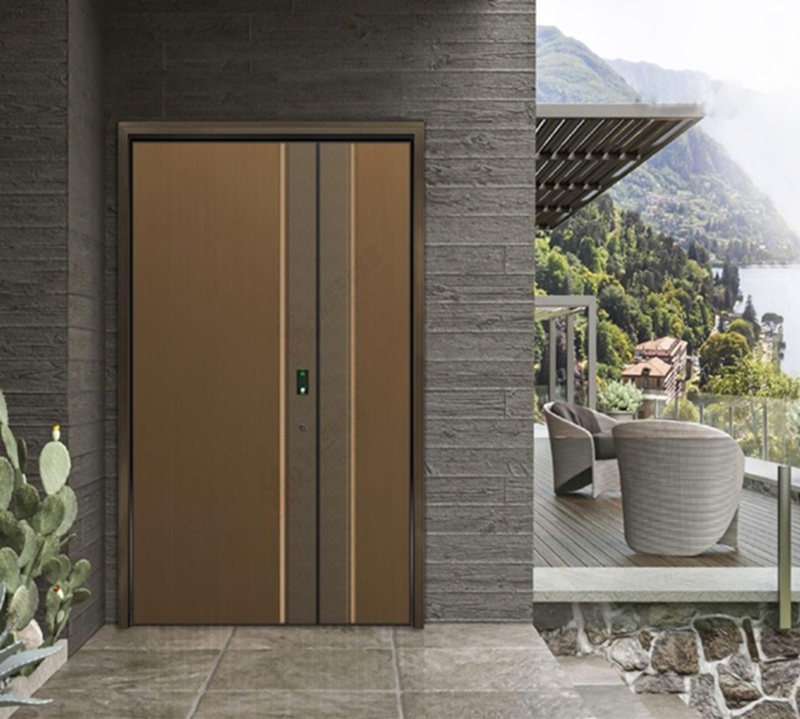 Military-Grade Security,Steel Security Armored Entry Door Security Armored Doors for Residential