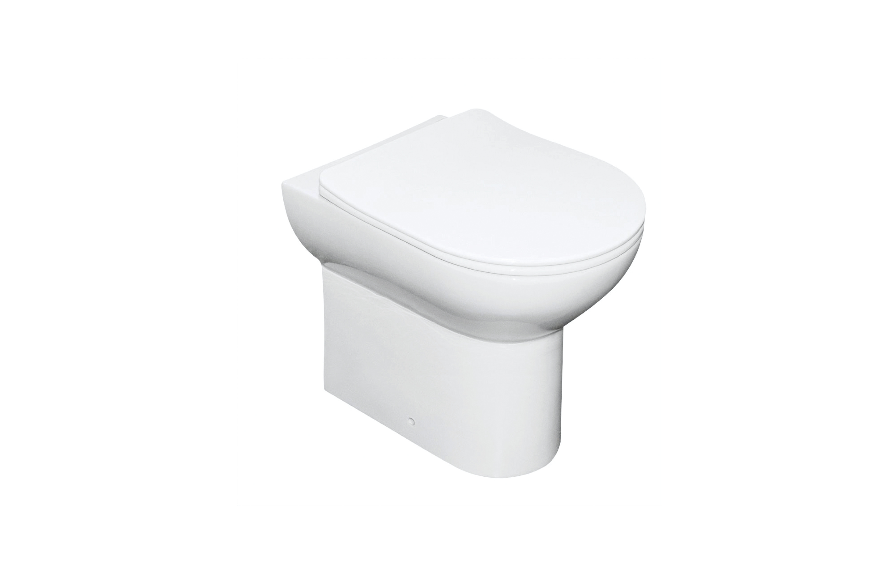 Comfort Height Rimless comfort Floor standing BTW toilet