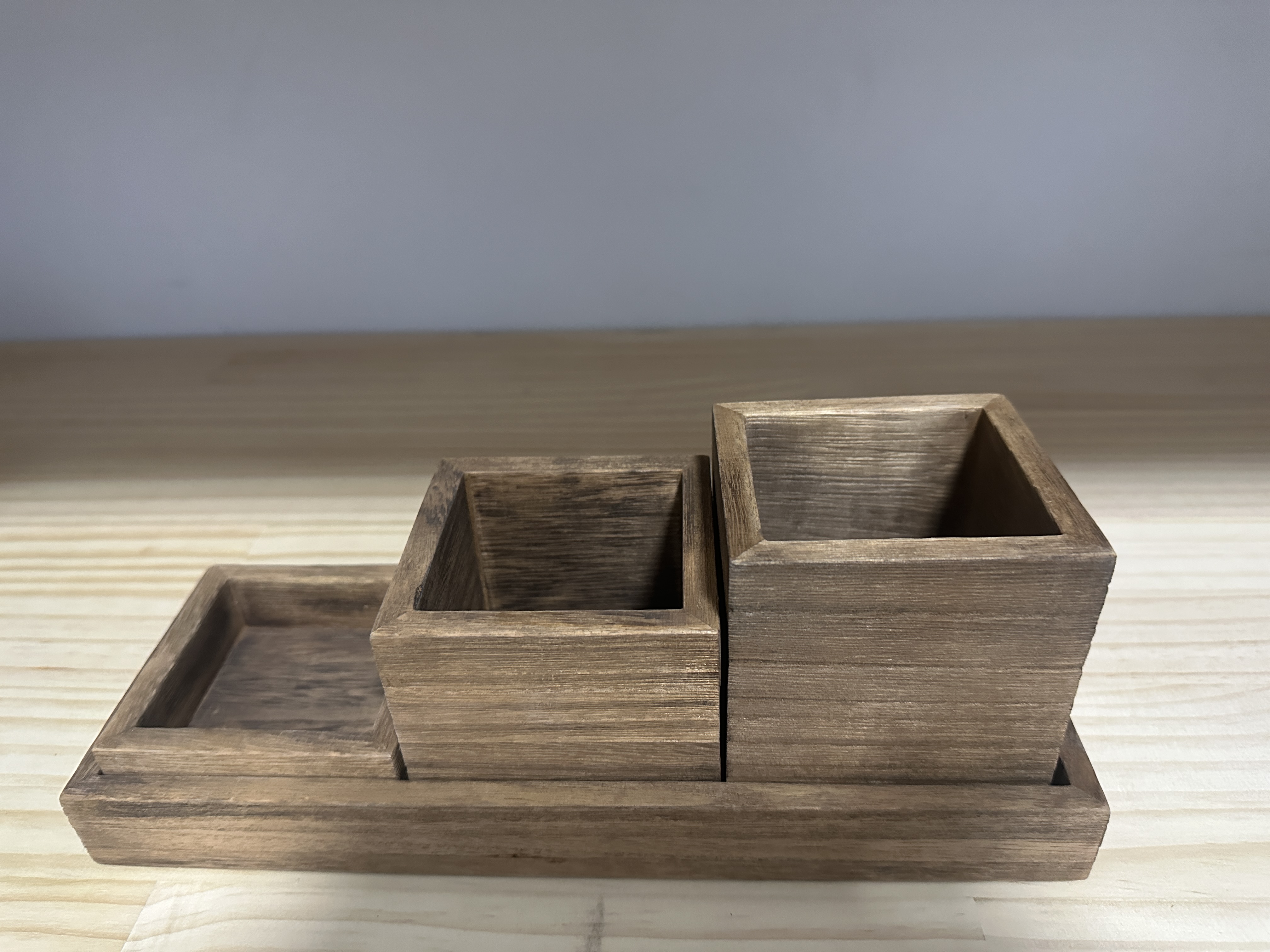 4-Piece Drawer Organizer Set, Multi-use Storage Box Set