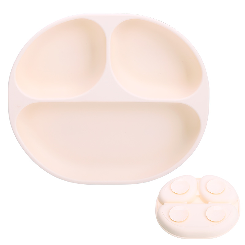 Wholesale Custom BPA FREE Food Grade Non-Slip Heat-Resistant Baby Dinning Training Tableware