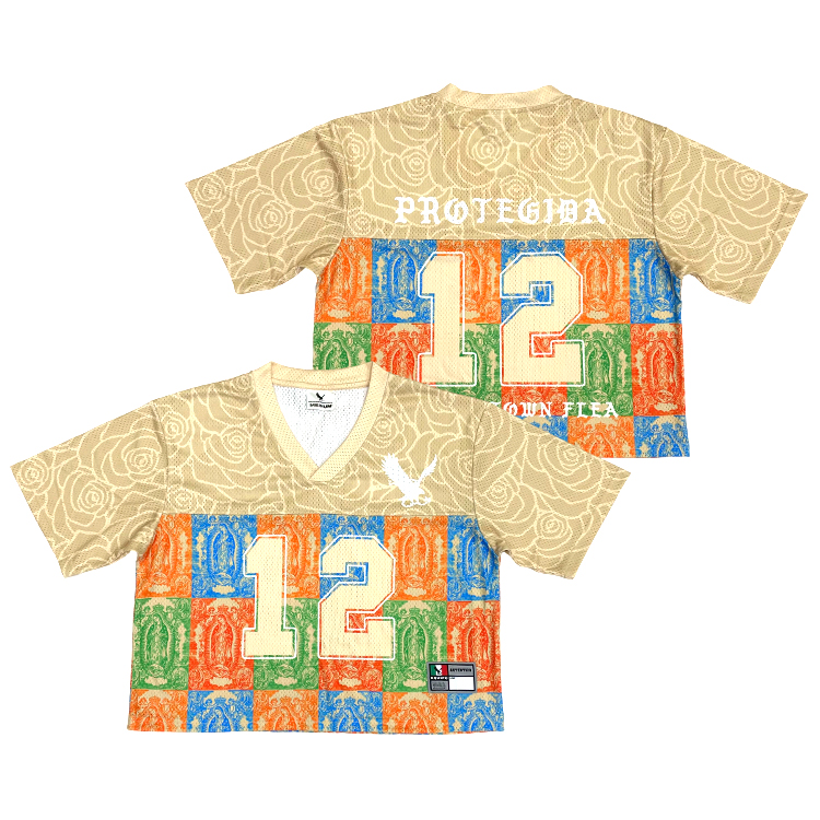 Fashionable American Football Jerseys Mesh Oversized Football Jersey