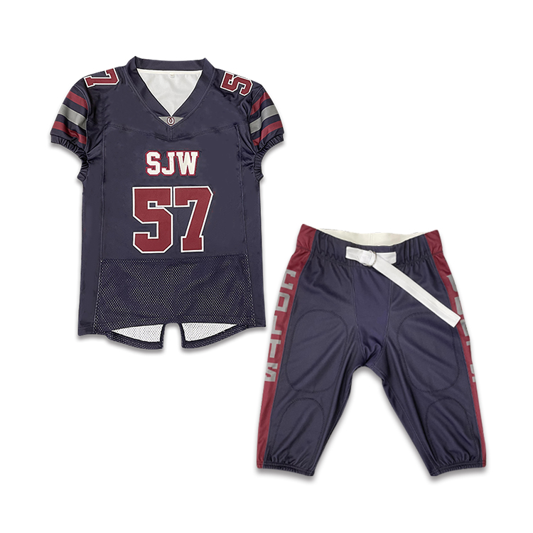 American Football Jersey Set Team American Football Uniform