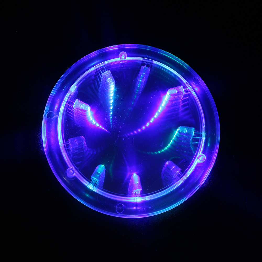 GFLAI Tunnel Sensor LED Coaster Auto Light-Up Weight Activated Replaceable Battery Runtime Bar Gift
