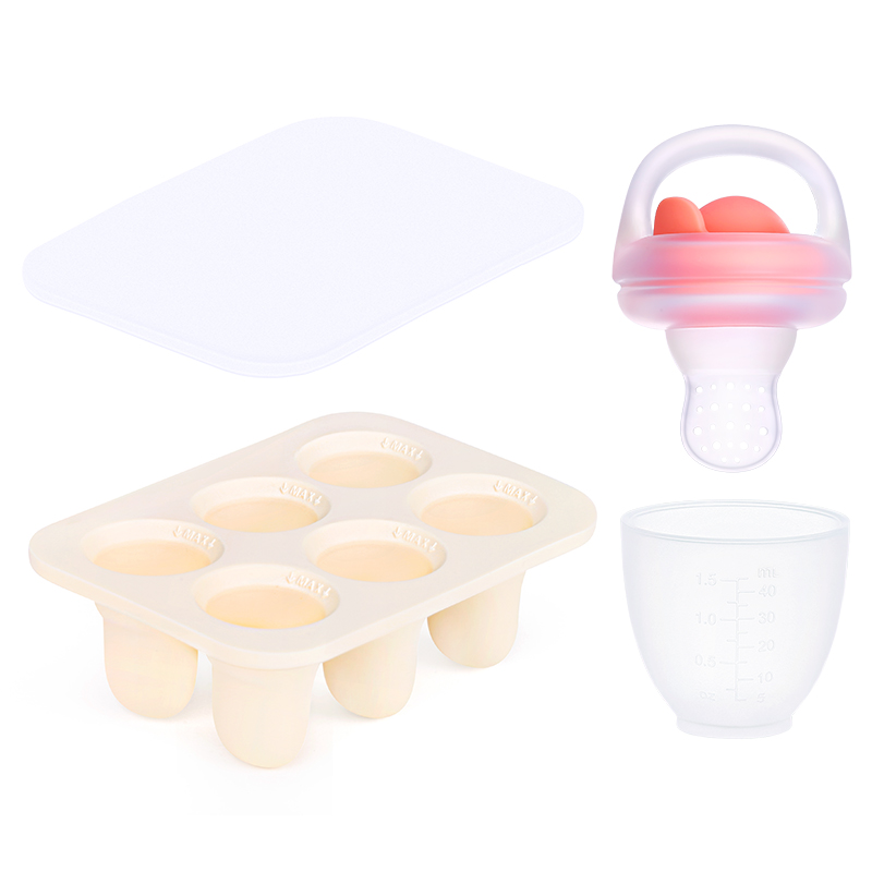 Baby Pacifier Feeding Ice Mold Tools Silicone Baby Food Freezer Ice Cube Tray