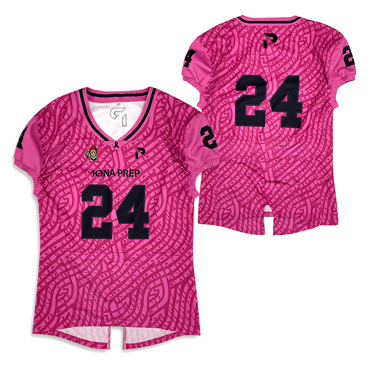 Embroidery American Football Jersey Pink American Football Jersey