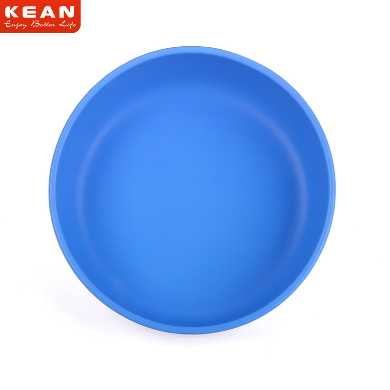 Cute BPA FREE Food Grade Non-Slip Heat-Resistant Baby Dinning Training Tableware Silicone Plate