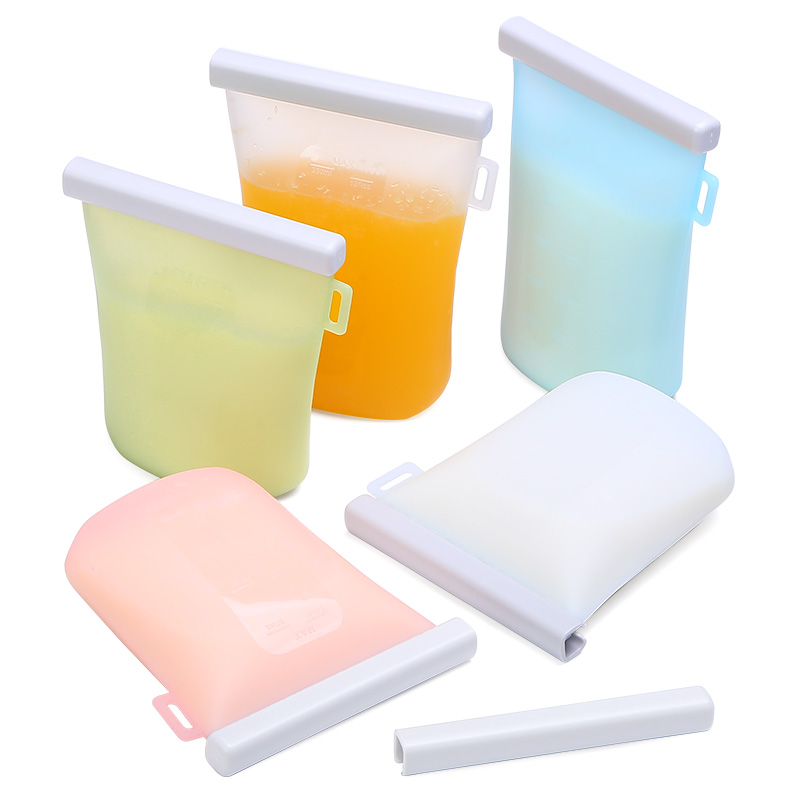 Silicone Bag Breast Milk Reusable Breastmilk Bags Baby Breast Milk Bag
