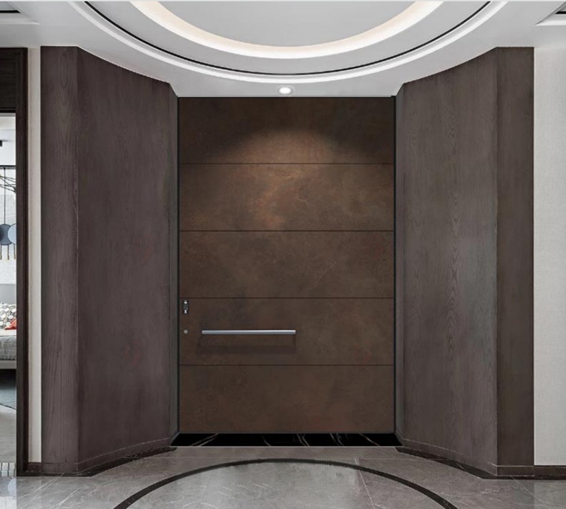 Military-Grade Security,Steel Security Armored Entry Door Security Armored Doors for Residential