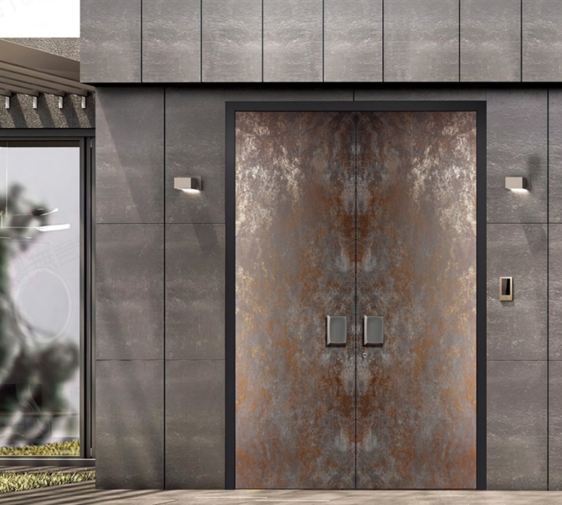 Military-Grade Security,Steel Security Armored Entry Door Security Armored Doors for Residential