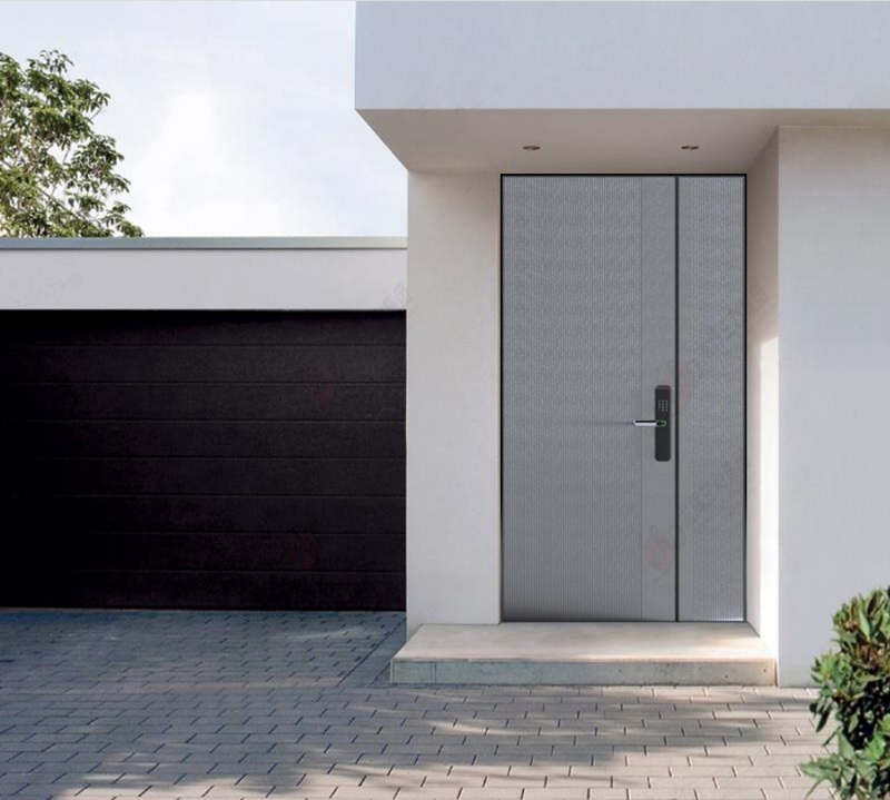 Military-Grade Security,Steel Security Armored Entry Door Security Armored Doors for Residential
