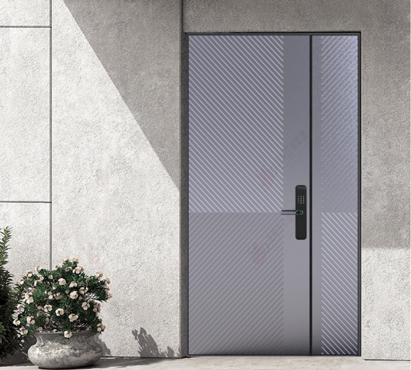 Military-Grade Security,Steel Security Armored Entry Door Security Armored Doors for Residential