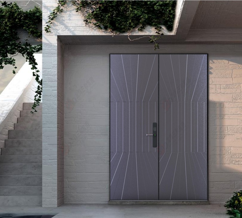 Military-Grade Security,Steel Security Armored Entry Door Security Armored Doors for Residential