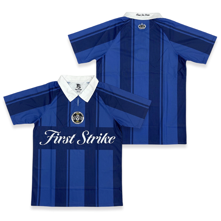 Vintage Soccer Jersey Striped Football Shirt