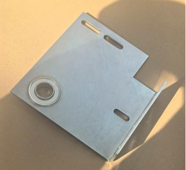 Edge bearing bracket