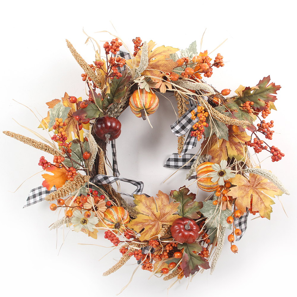 Fall Pumkpin Wreath