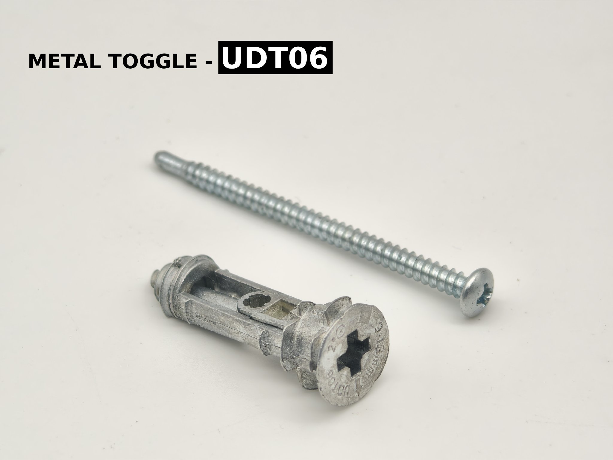 ZincAlloy Self-Drilling Toggle for plasterboard