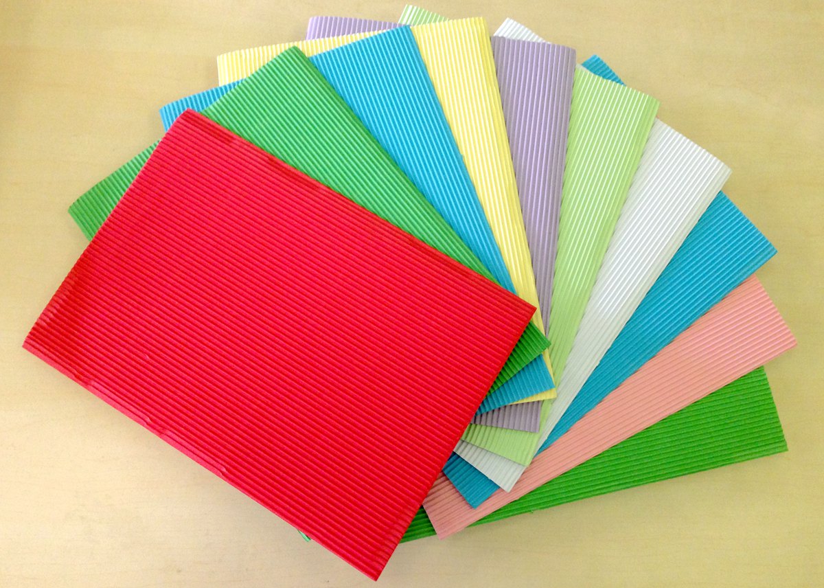Coeeugated paper