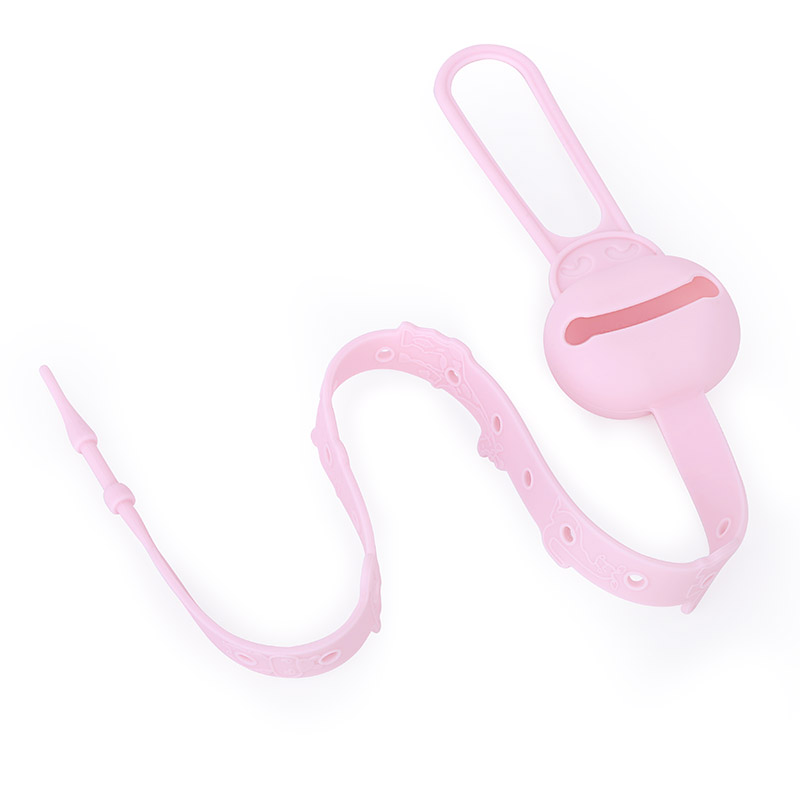 Wholesale Adjustable Size Baby Pacifier Clips,Stretchable Silicone Toy Safety Straps