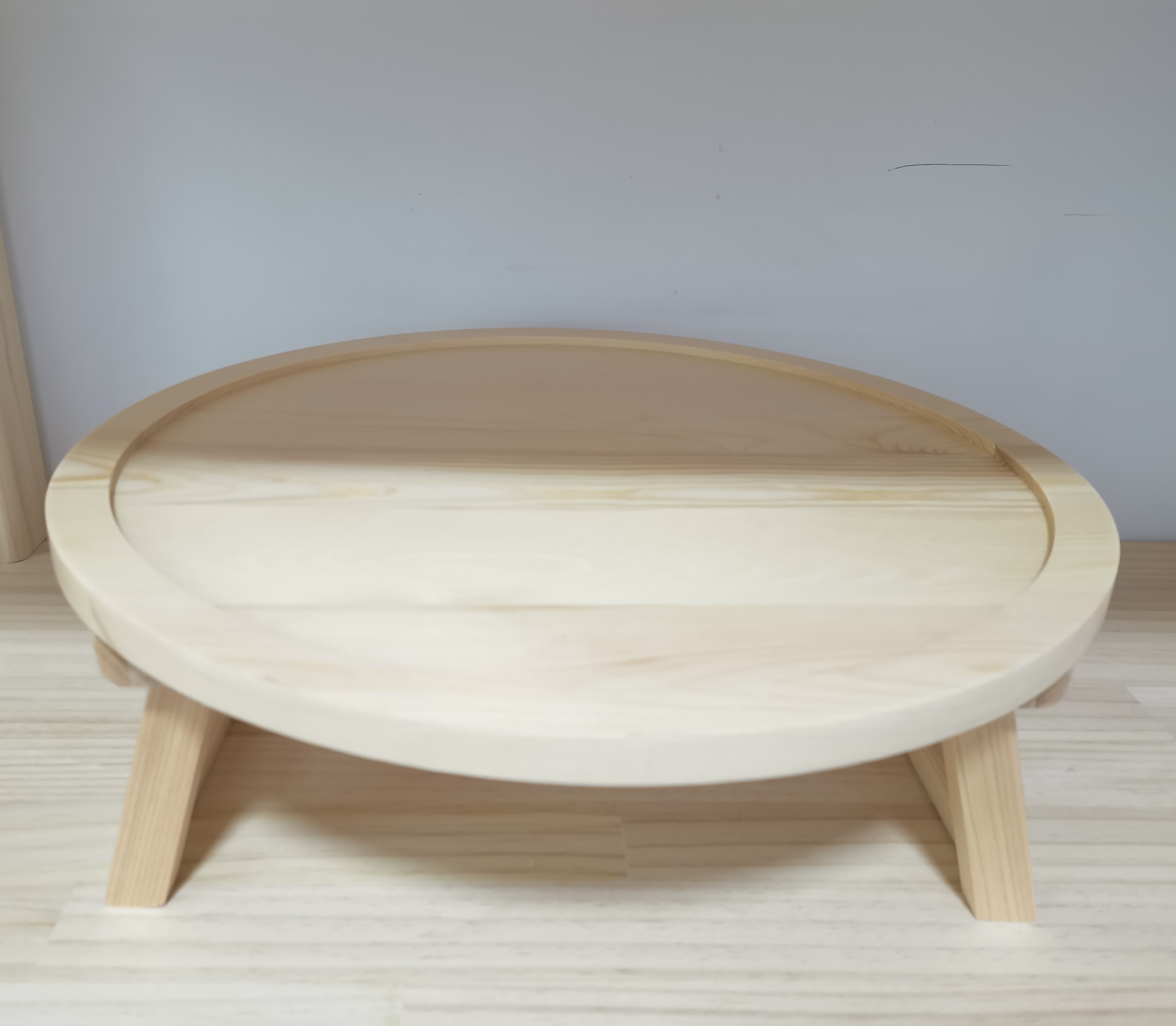 Wood serving tray，Decorative Tray，Wood Breakfast Serving Tray with Foldable Legs