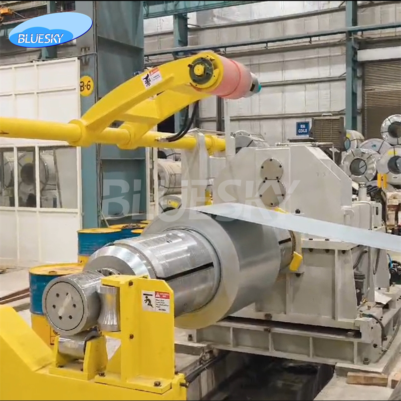 Blue Sky Slitting Line with Double Slitter
