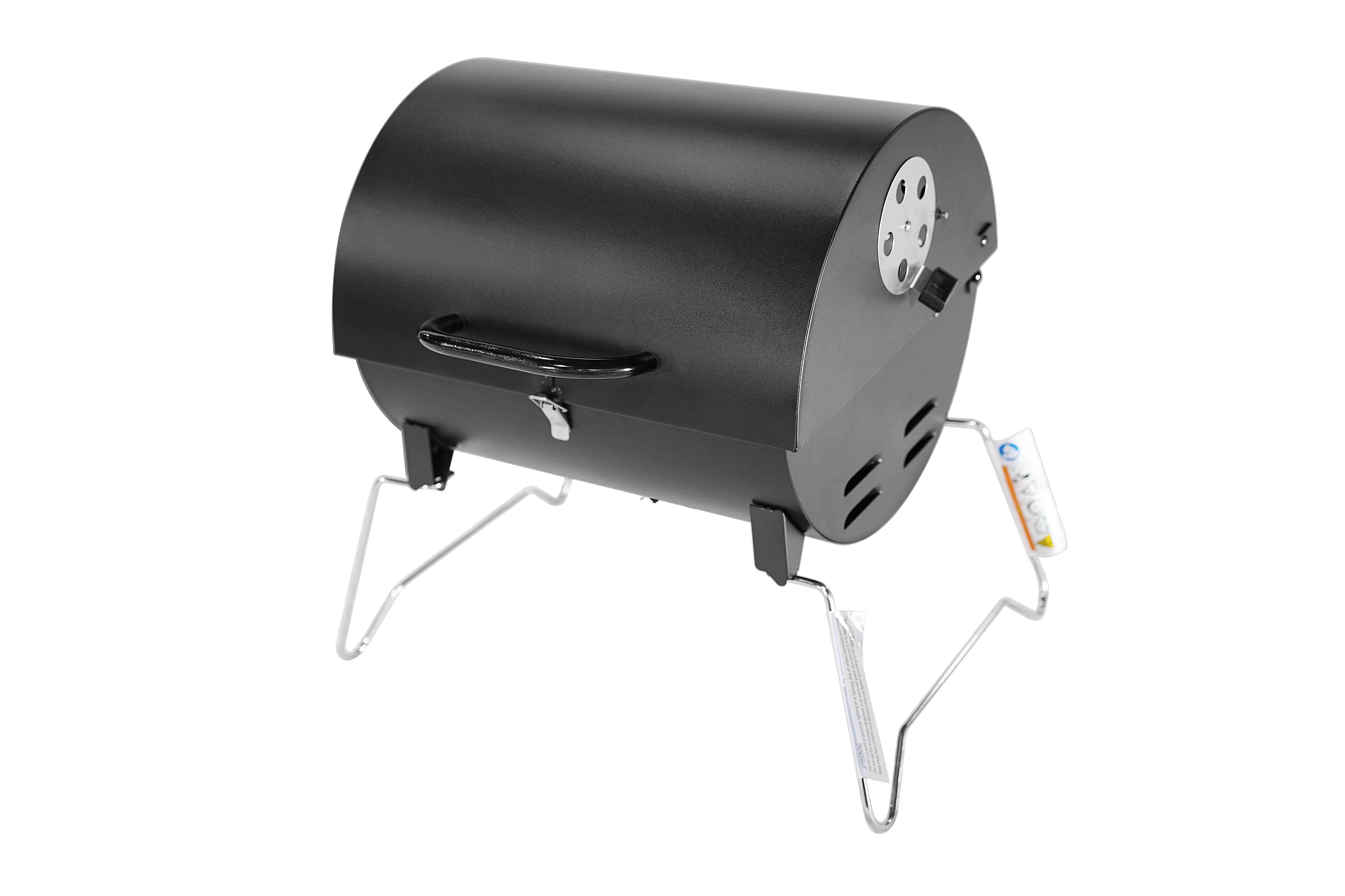 Tabletop Oil Drum Charcoal BBQ
