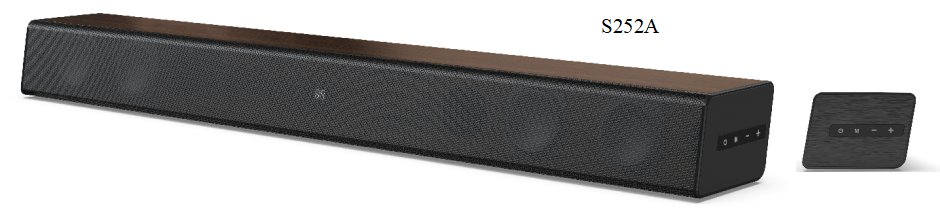 2.0CH/2.1CH 30W soundbar