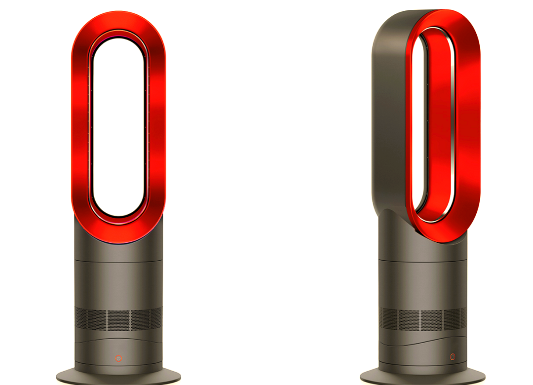 Red bladeless fan