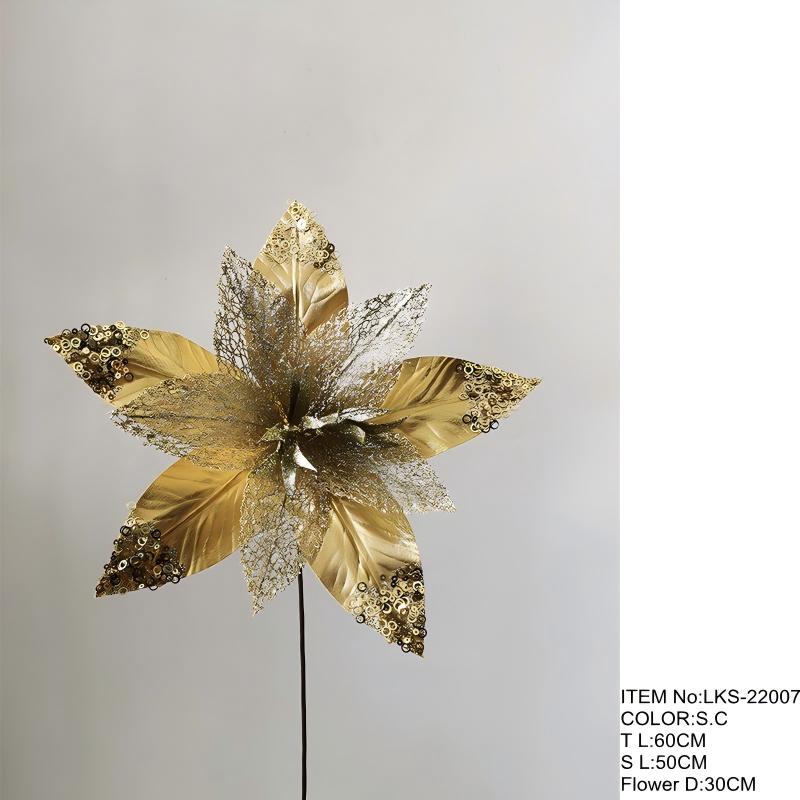 Artificial Christmas poinsettia