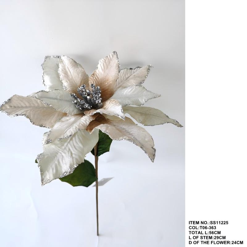 Artificial Christmas poinsettia