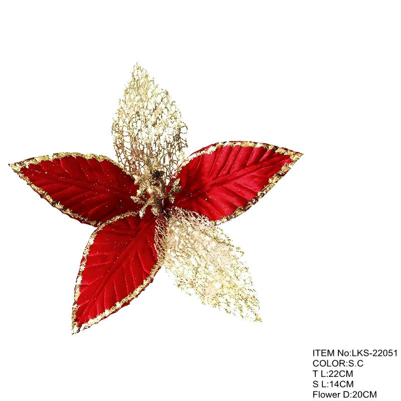 Artificial Christmas poinsettia