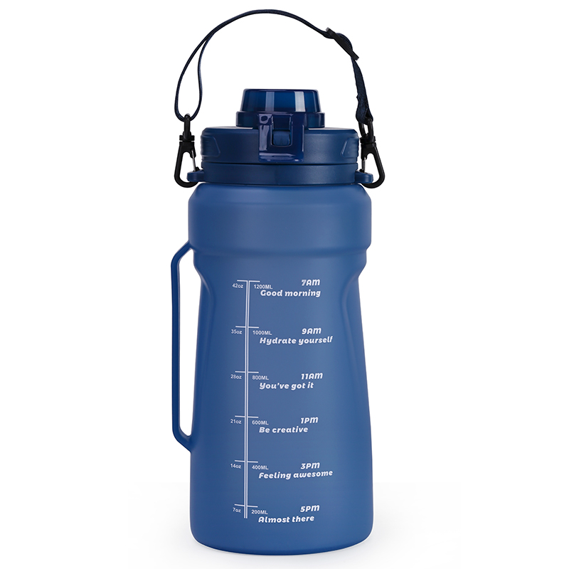 Wholesale Portable Clear Silicone Water Bottle Straw Custom Smart 2L Collapsible Bottle Water