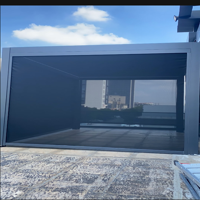 Windproof roller blinds