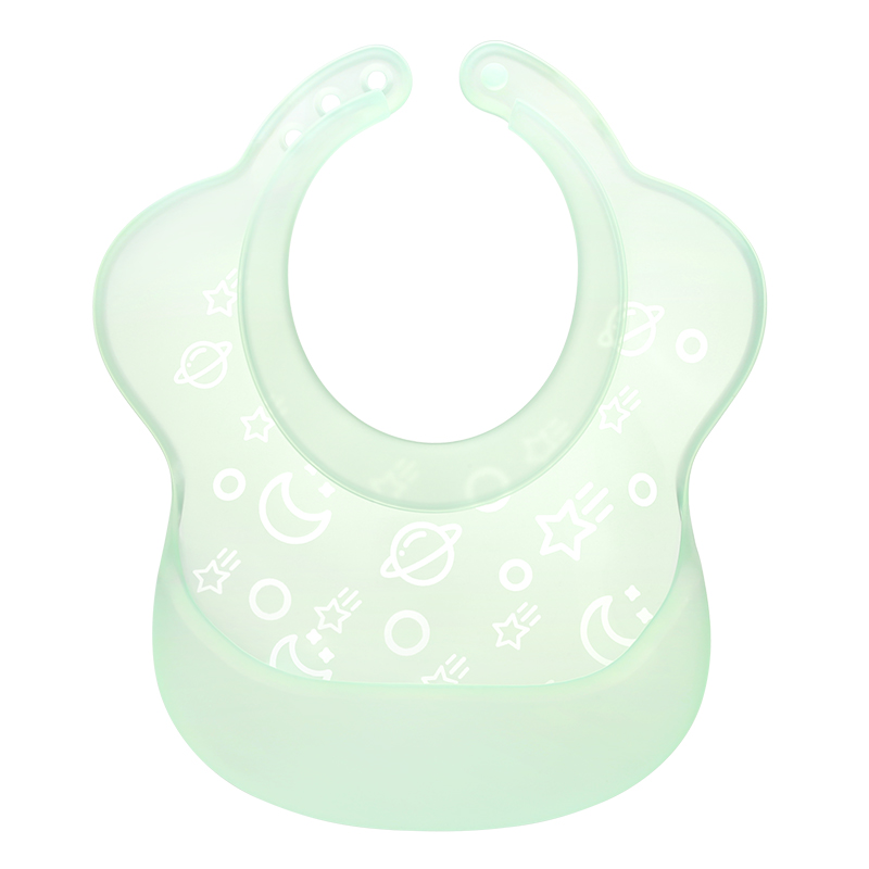 Eco-Friendly Bpa Free Toddlers Bib Silicone Newborn Gift Silicon Set Feeding Baby Waterproof Bibs